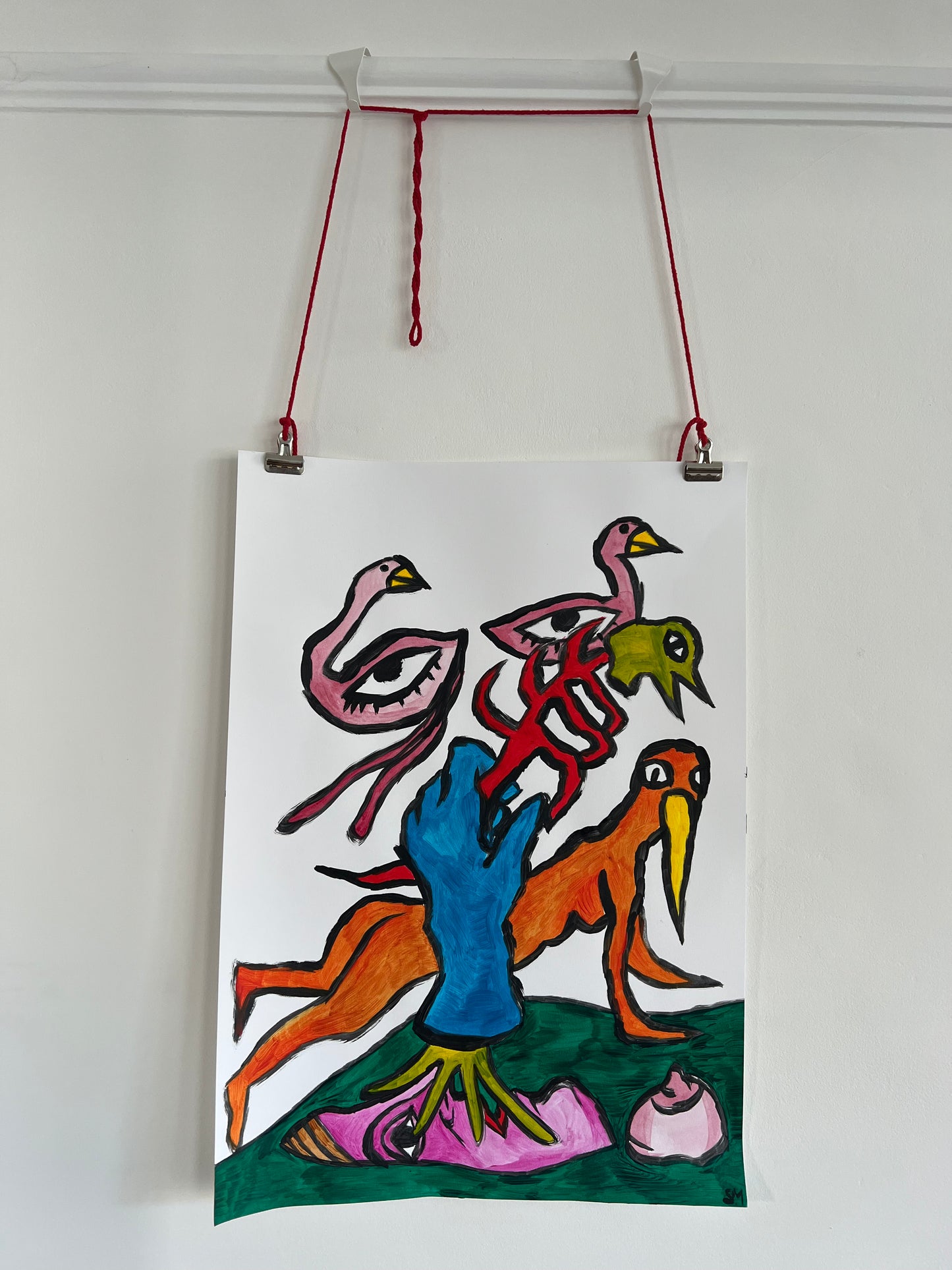 Original Hand-Painted A2 Poster 1/1
