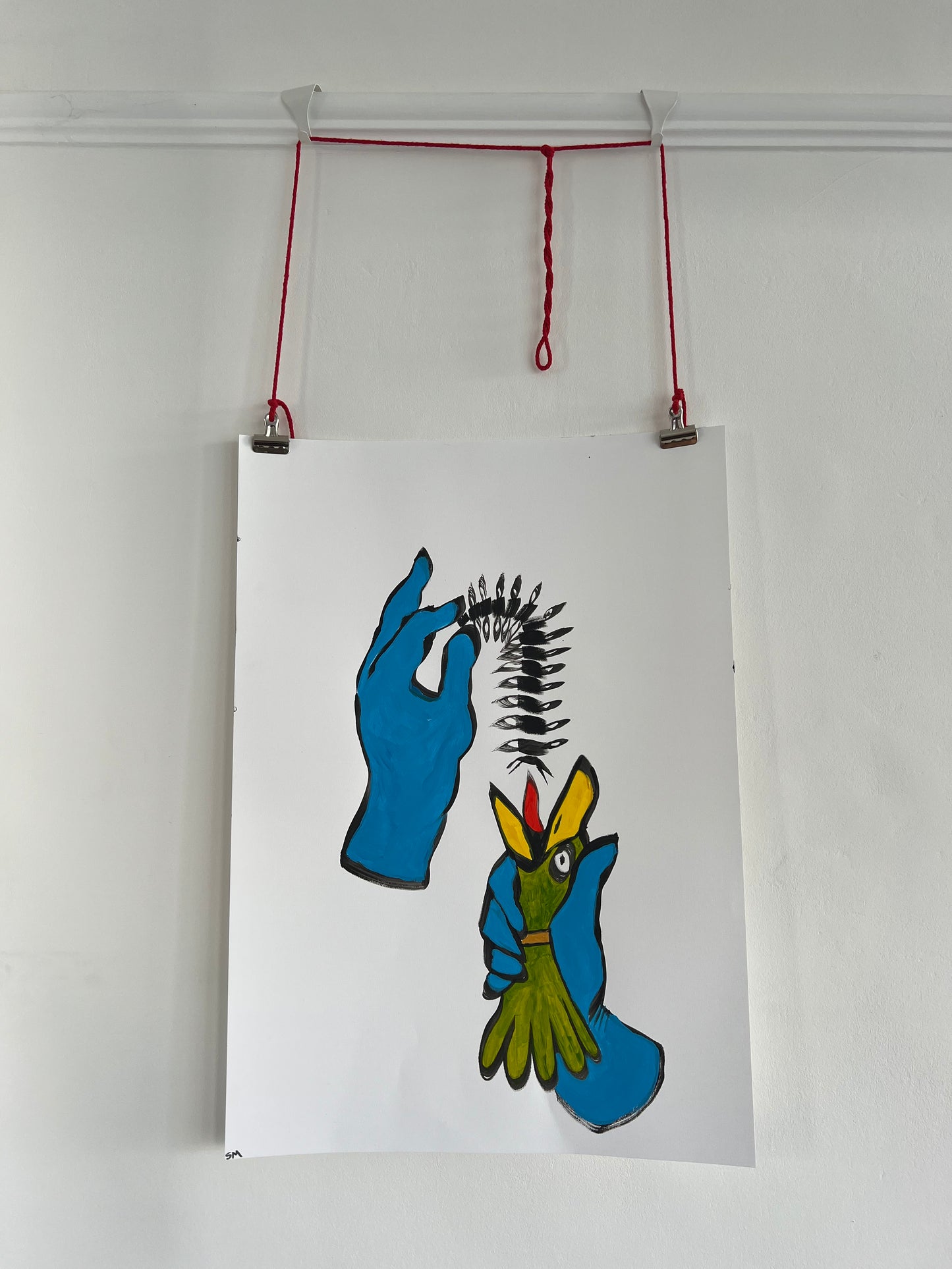 Original Hand-Painted A2 Poster 1/1