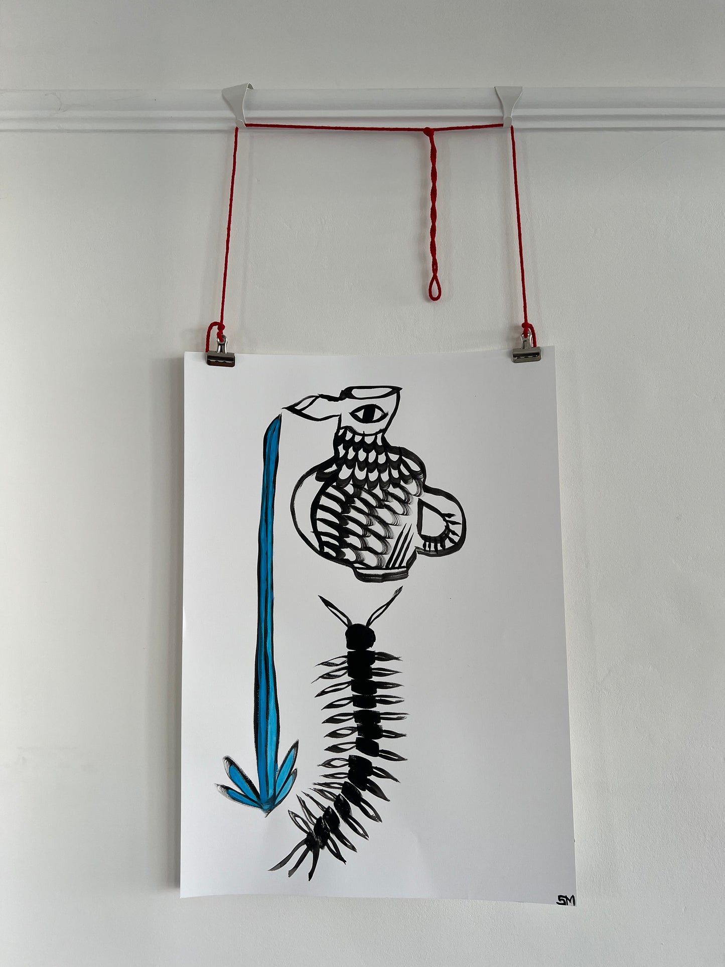 Original Hand-Painted A2 Poster 1/1
