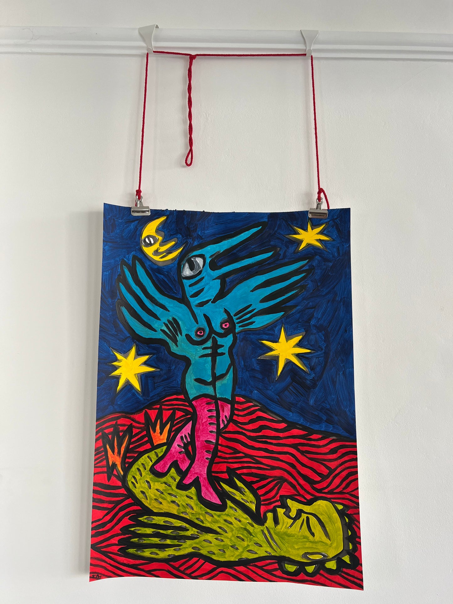 Original Hand-Painted A2 Poster 1/1