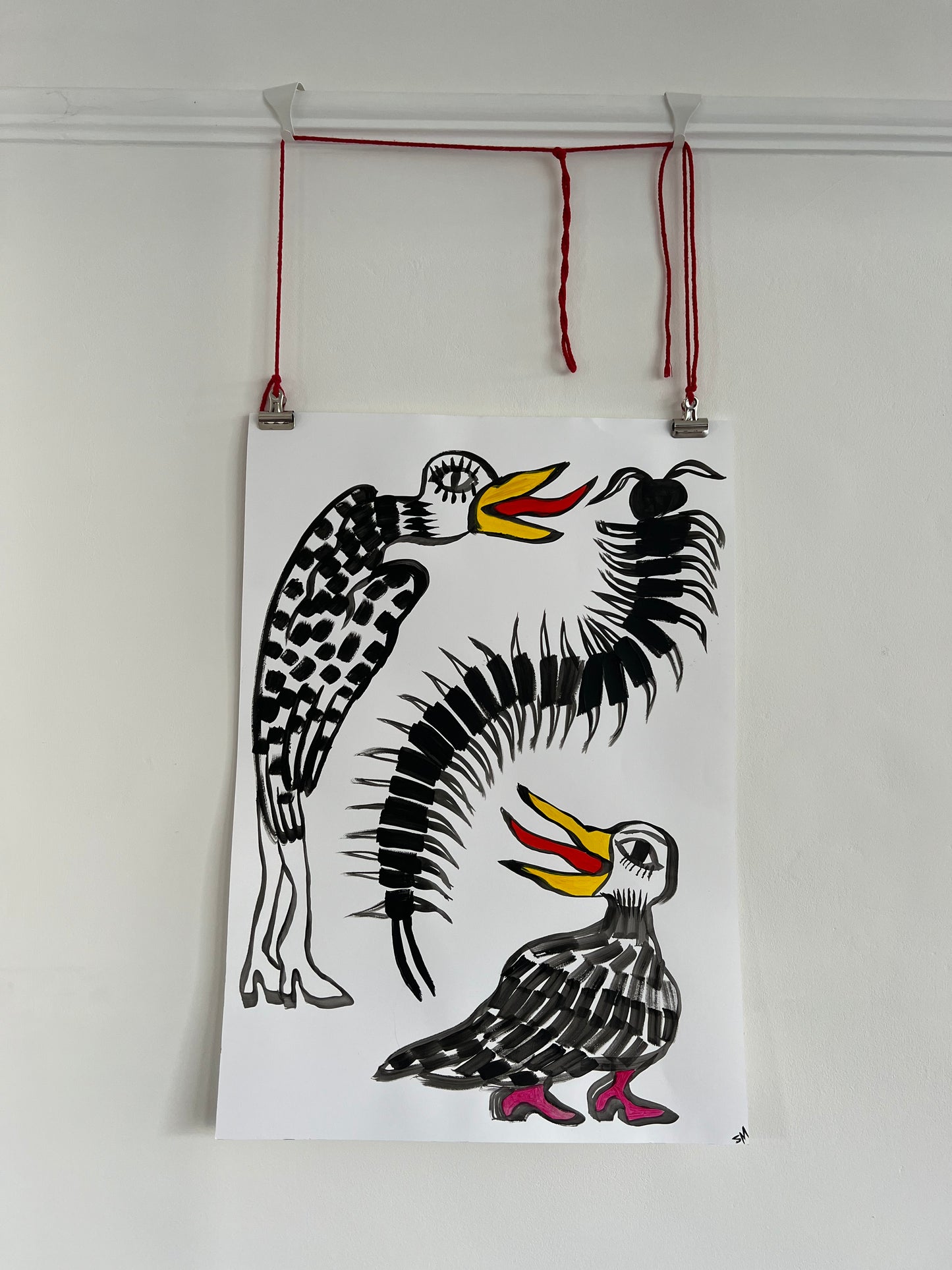 Original Hand-Painted A2 Poster 1/1