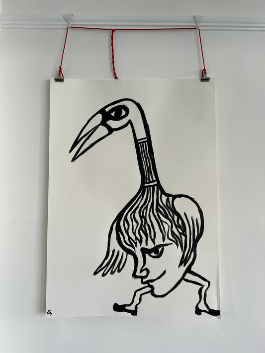 Original Hand-Painted A1 Poster