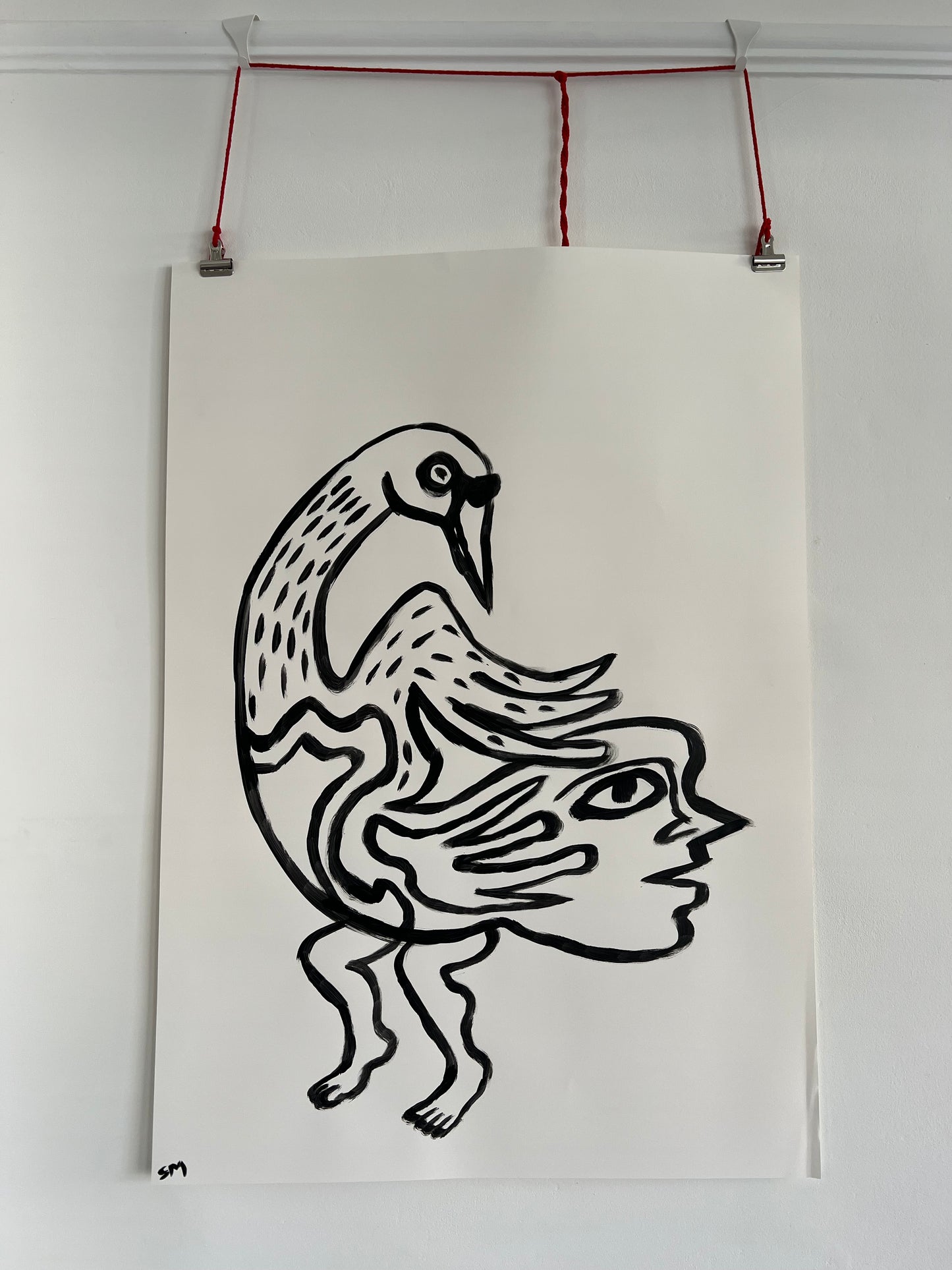 Original Hand-Painted A1 Poster