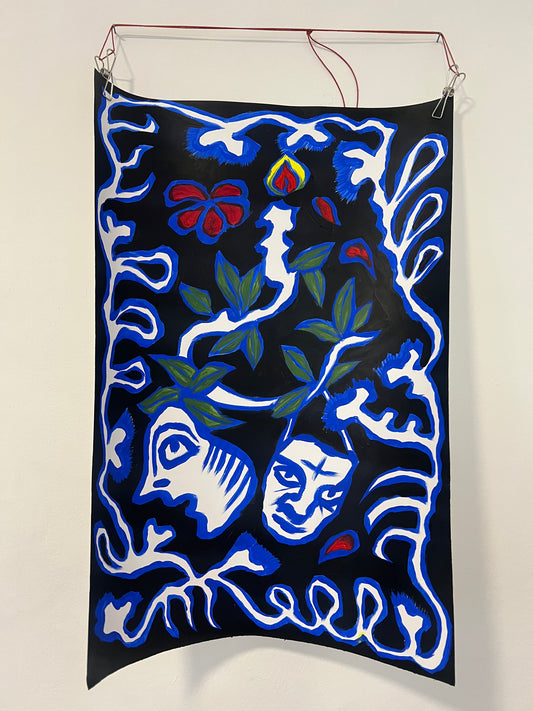 Acrylic on Paper | Original Hand-Painted A2 Poster